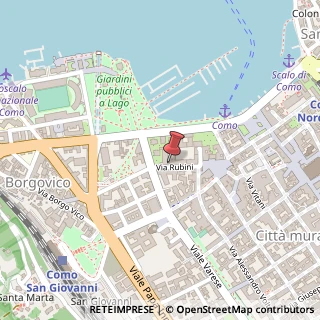 Mappa Piazza Alessandro Volta, 34, 22100 Como, Como (Lombardia)