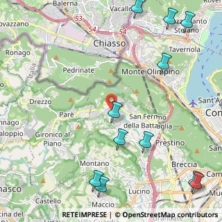 Mappa 22020 Cavallasca CO, Italia (3.03636)