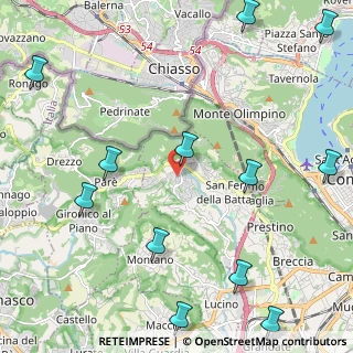 Mappa 22020 Cavallasca CO, Italia (3.01167)