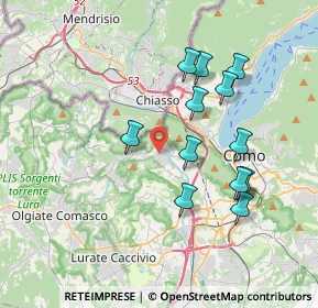 Mappa 22020 Cavallasca CO, Italia (3.5025)
