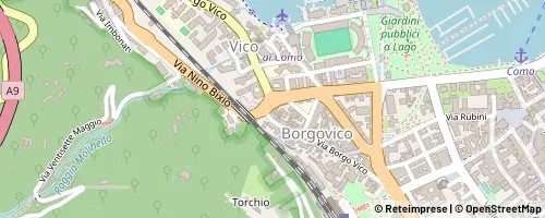 Mappa Como