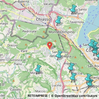 Mappa Via per Como, 22020 Cavallasca CO, Italia (3.30917)