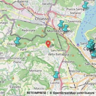 Mappa Via per Como, 22020 Cavallasca CO, Italia (3.3625)