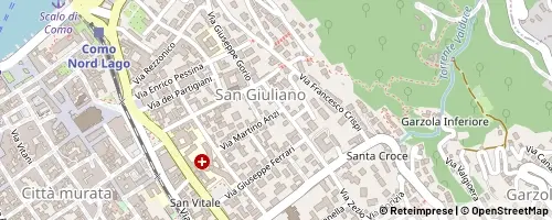 Mappa Como
