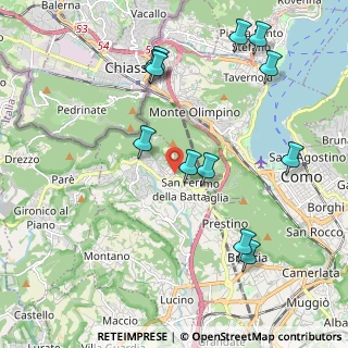 Mappa Via Bignami, 22020 San Fermo della Battaglia CO, Italia (2.2675)
