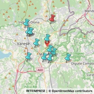 Mappa Si riceve su appuntamento, 21050 Cantello VA, Italia (3.26077)