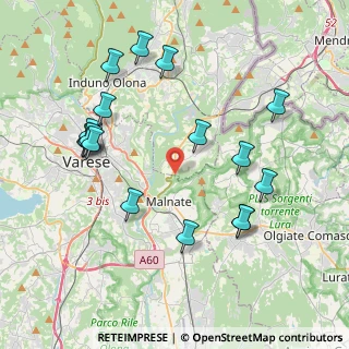 Mappa Si riceve su appuntamento, 21050 Cantello VA, Italia (4.27647)