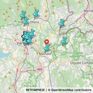 Mappa Si riceve su appuntamento, 21050 Cantello VA, Italia (4.14267)
