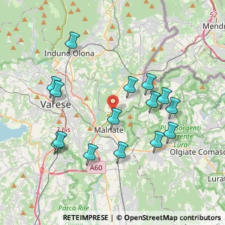 Mappa Si riceve su appuntamento, 21050 Cantello VA, Italia (3.97867)