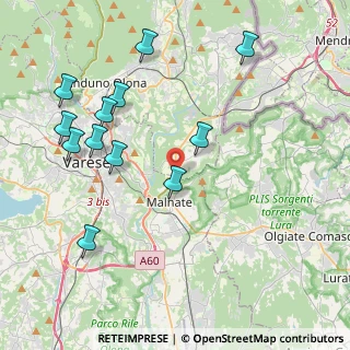 Mappa Si riceve su appuntamento, 21050 Cantello VA, Italia (4.4975)