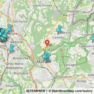 Mappa Si riceve su appuntamento, 21050 Cantello VA, Italia (3.7405)