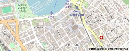 Mappa Como