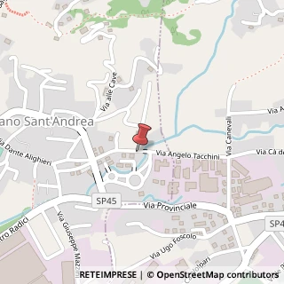 Mappa Via Angelo Tacchini, 31, 24026 Cazzano Sant'Andrea, Bergamo (Lombardia)