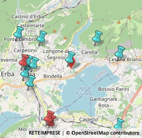 Mappa Via Alessandro Volta, 22030 Eupilio CO, Italia (2.59615)