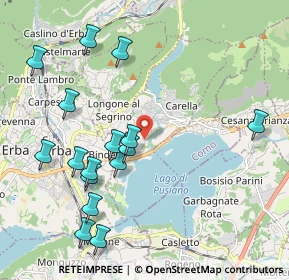 Mappa Via Alessandro Volta, 22030 Eupilio CO, Italia (2.24813)