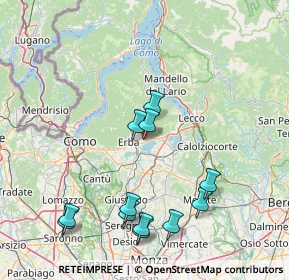 Mappa Via Alessandro Volta, 22030 Eupilio CO, Italia (17.00417)