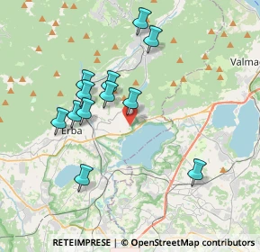 Mappa Via Alessandro Volta, 22030 Eupilio CO, Italia (3.4725)