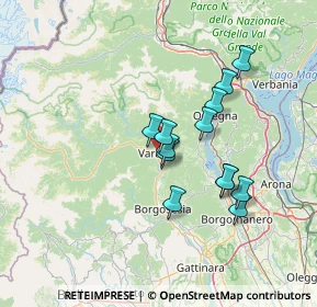 Mappa Viale Cesare Battisti, 13019 Varallo VC, Italia (11.33692)