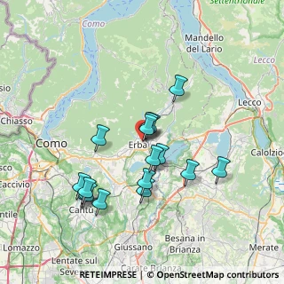 Mappa Piazza Prepositurale, 22036 Erba CO, Italia (6.59063)