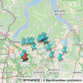 Mappa Piazza Prepositurale, 22036 Erba CO, Italia (6.5425)