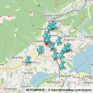Mappa Piazza Prepositurale, 22036 Erba CO, Italia (1.39)