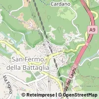 Map San Fermo della Battaglia