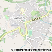 Hartă Galbiate