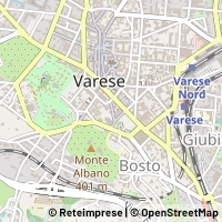 Mapa Varese