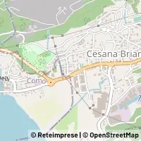 Mapa Cesana Brianza