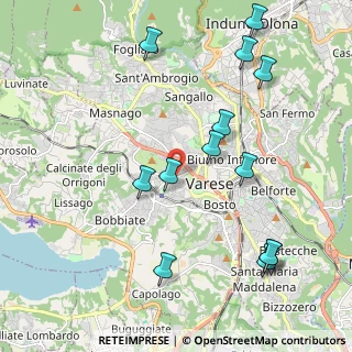 Mappa Viale XXV Aprile, 21100 Varese VA, Italia (2.31846)