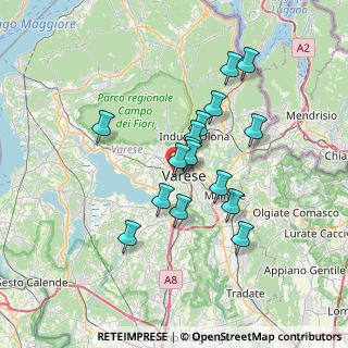 Mappa Via Pasubio, 21100 Varese VA, Italia (5.785)