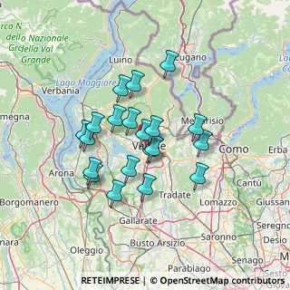 Mappa Via Pasubio, 21100 Varese VA, Italia (11.05)