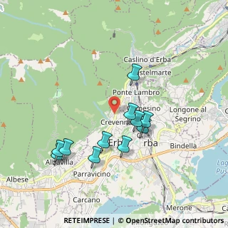 Mappa Via San Giorgio, 22036 Erba CO, Italia (1.76545)