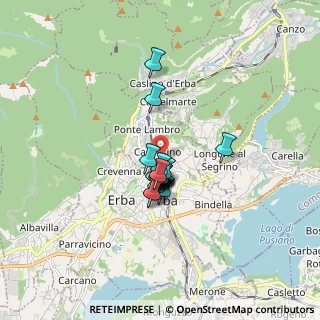 Mappa Via IV Novembre, 22036 Erba CO, Italia (1.05556)