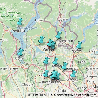 Mappa Varese, 21100 Varese VA, Italia (15.47211)