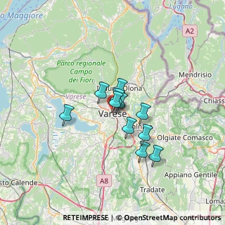 Mappa Piazza Giovine Italia, 21100 Varese VA, Italia (4.36364)