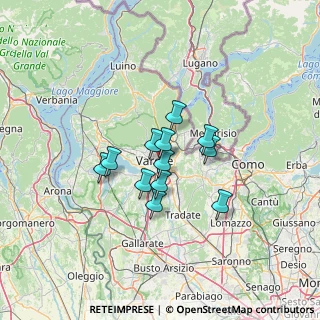 Mappa Via Comelico, 21100 Varese VA, Italia (8.91583)