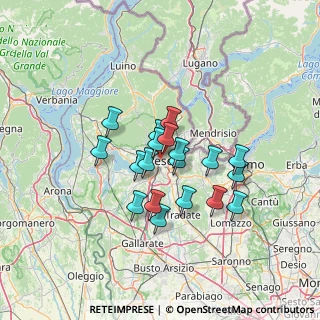 Mappa Via Comelico, 21100 Varese VA, Italia (10.20368)