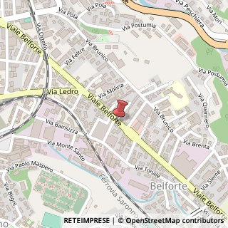 Mappa Viale Belforte, 62, 21100 Varese, Varese (Lombardia)