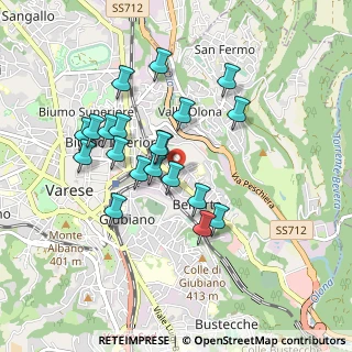 Mappa Via Comelico, 21100 Varese VA, Italia (0.7935)