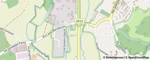 Mappa Uggiate-Trevano