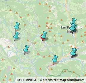 Mappa Via Ponte Lambro, 24012 Val Brembilla BG, Italia (4.88917)