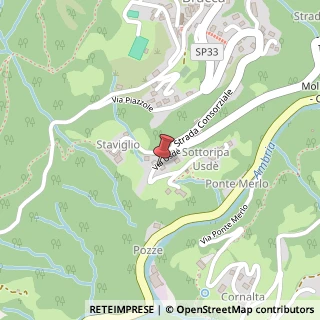 Mappa Via Sottoripa, 1, 24010 Bracca, Bergamo (Lombardia)