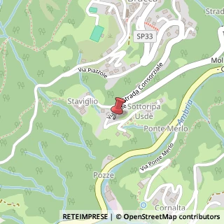 Mappa Via Sottoripa, 4, 24010 Bracca, Bergamo (Lombardia)