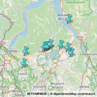 Mappa Via Como, 22030 Longone Al Segrino CO, Italia (5.18091)