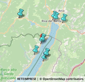 Mappa Via Nova, 25010 Limone Sul Garda BS, Italia (7.09364)