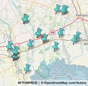 Mappa 33055 Muzzana del Turgnano UD, Italia (9.118)