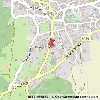 Mappa Viale cadorna 56, 28011 Armeno, Novara (Piemonte)