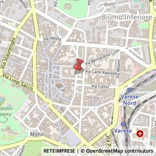 Mappa Via Barlassina, 1A, 21100 Varese, Varese (Lombardia)