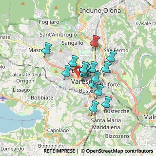Mappa 21100 Varese VA, Italia (1.13063)